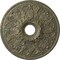 Ekena Millwork Ashley Ceiling Medallion (Canopies up to 4 3/4"), 23 7/8"OD x 4"ID x 2 1/8"P, Witch Hazel Crackle CM23ASWHC - alternate 1